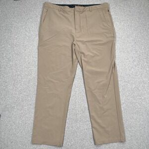 Teren Lightweight Traveler Pants Mens 40x30 Khaki Insect Repellent Hiking Chino